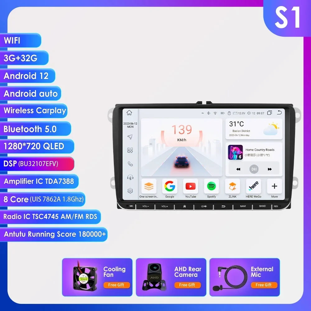Reproductor Multimedia para Auto