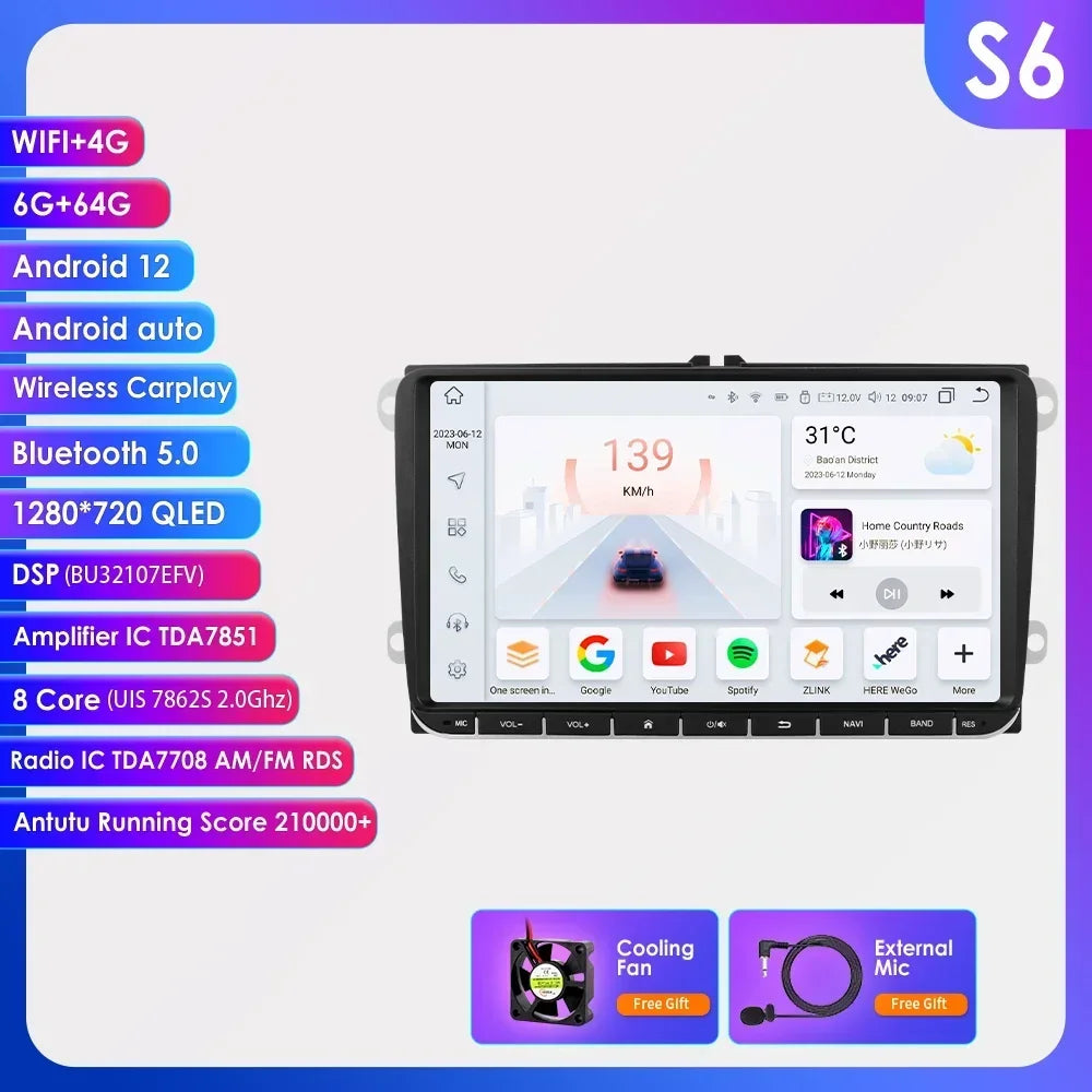 Reproductor Multimedia para Auto