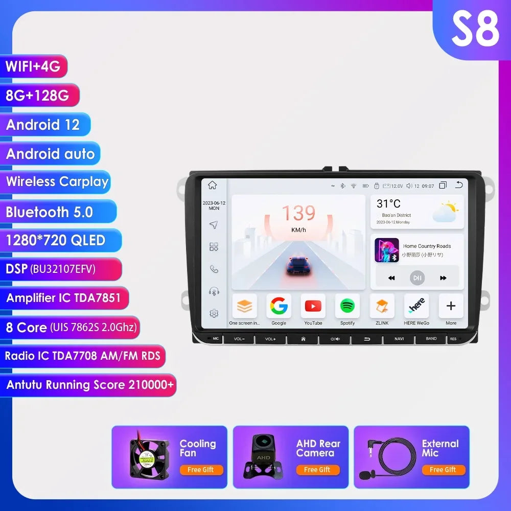 Reproductor Multimedia para Auto