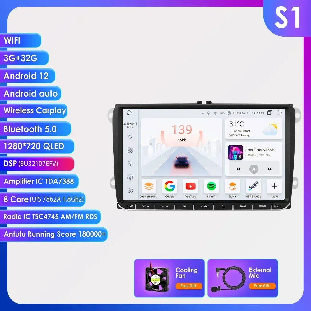Reproductor Multimedia para Auto