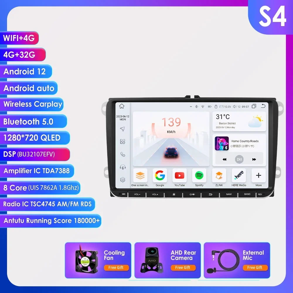 Reproductor Multimedia para Auto